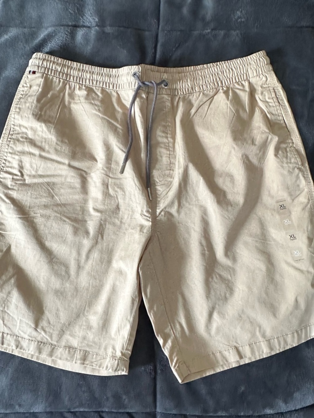 Tommy Hilfiger Khaki Elastic Waist Casual Shorts